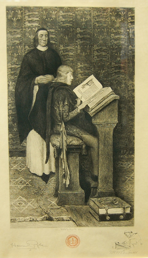 Figure 1. Richard DeBury and the Young Edward III